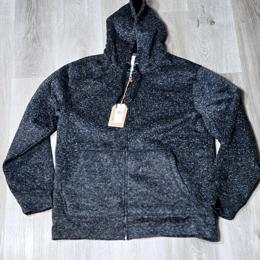 Cozy Black Zip-Up Hoodie